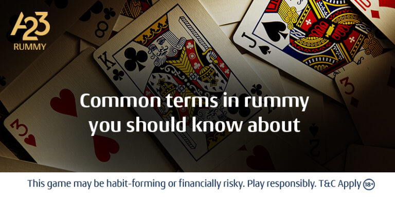 rummy terms