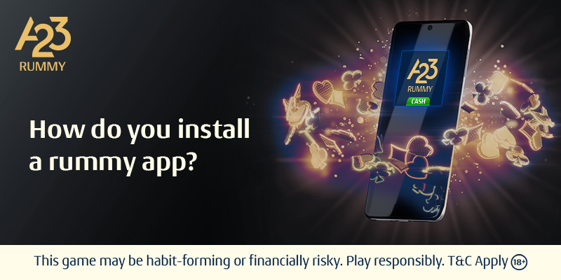 How do you install a rummy app?