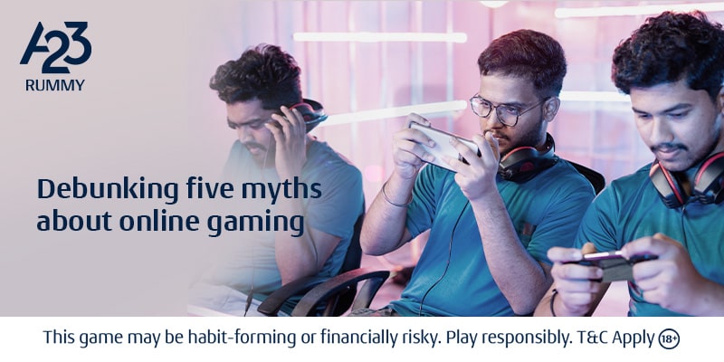 Top Five Myths Debunked About Online Gaming by A23