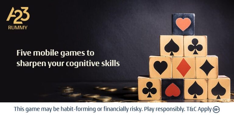 Rummy & Other Mobile Games to Boost Cognitive Skills