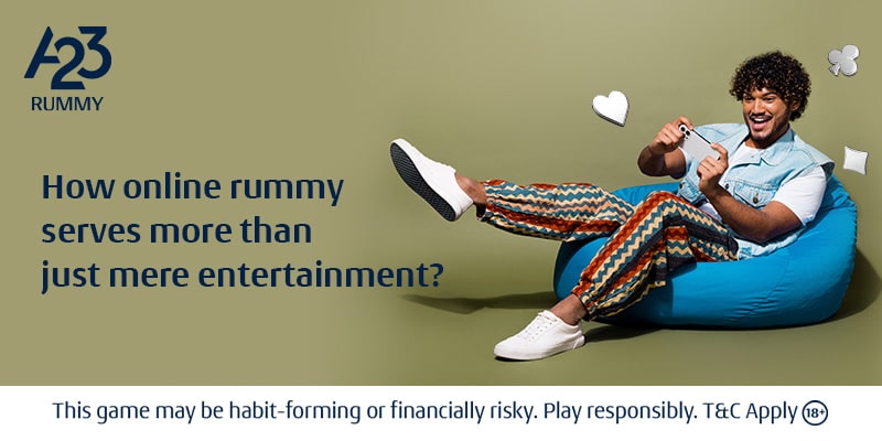 How Online Rummy Serves More Than Entertainment